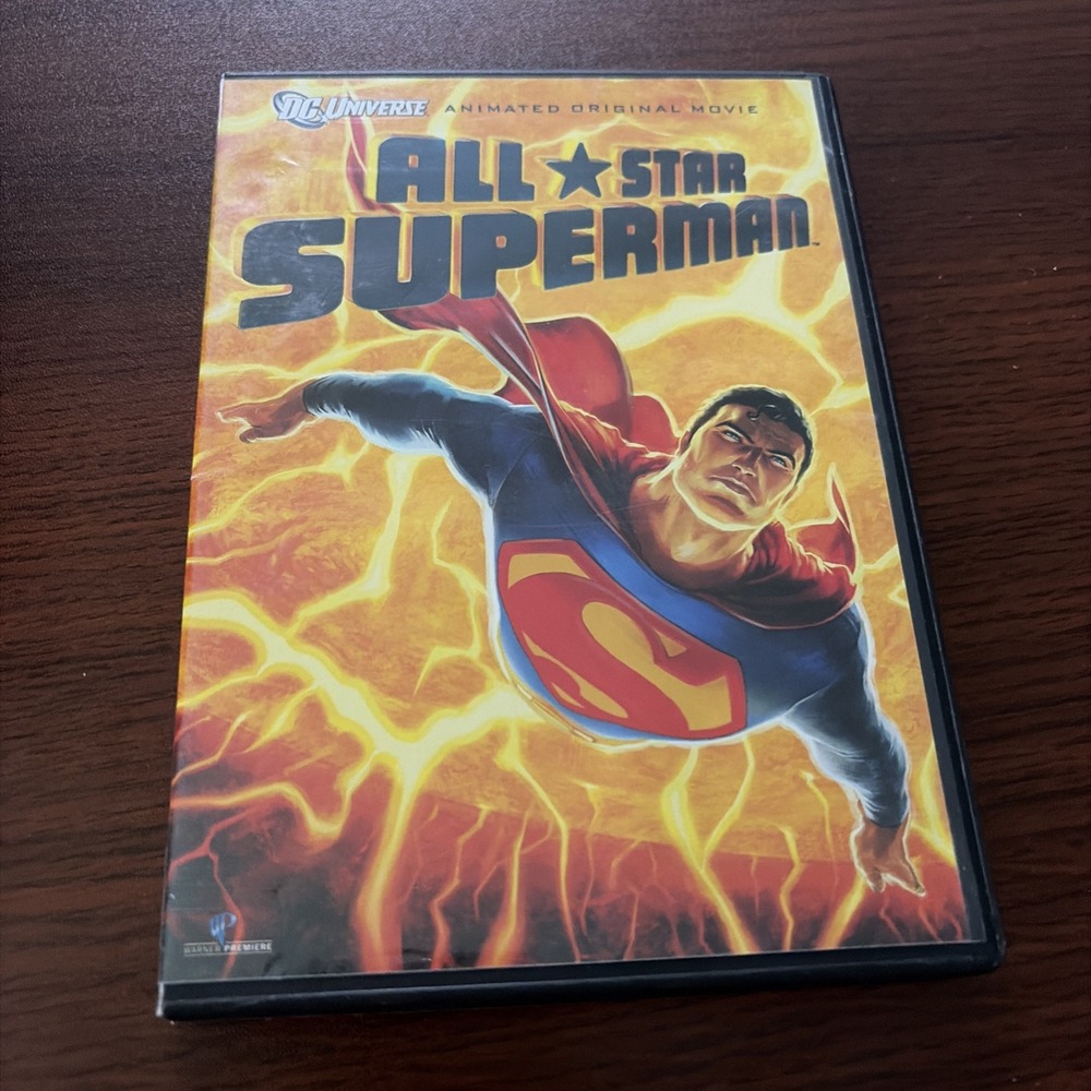 All Star Superman DCU DVD Animated Super Hero